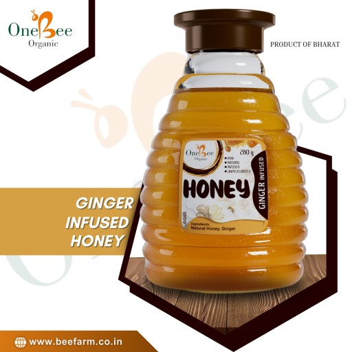 ORGANIC GINGER INFUSED HONEY